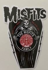 MISFITS STICKER MISFITS BAND STICKER Large 7” Sticker Metallica Samhain 2 SET