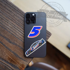 Kyle Larson #5 Chevrolet Nascar A4 Printed Vinyl Decal Sticker High Quality Kit