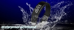 Vibrating Alarm Wristband Heavy Sleepers Adults Wrist Band Shock Clock Watch
