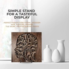 Metal Frame Holder Display Stands for Picture Plate Book Photo Easel 6″ 8″ USA