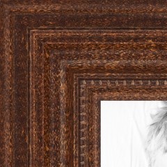 ArtToFrames Custom Picture Poster Frame Brown Walnut stain 1.25″ Wide Wood