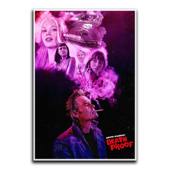 Death Proof Tarantino Premium Poster Gift Fan