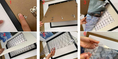 16X20 Frames, Picture Frames for Wall, Display Pictures 11X14 with Mat or 16X20