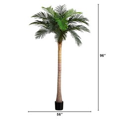 8’ Artificial Coconut Palm Tree. Retail $259
