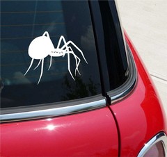 BLACK WIDOW SPIDER ARACHNOPHOBIA GRAPHIC DECAL STICKER ART CAR WALL DECOR