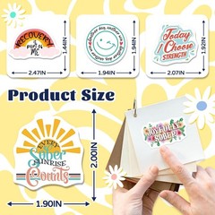 200 PCS Sober Stickers Positive Sobriety Stickers Women Men Adults Teens Vinyl