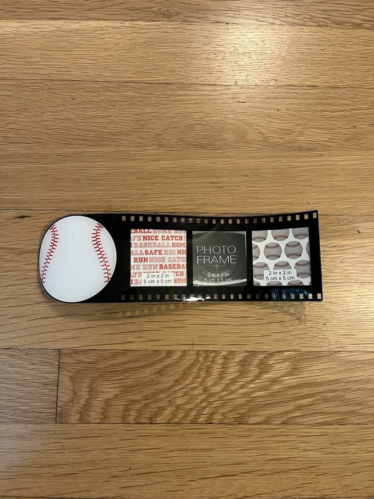 Unique Baseball Photo Frame – Each Box 2in x 2in – NEW