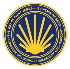 Camino de Santiago Shell Railroad Railway Train Sticker Decal R7158