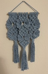 Macrame Wall Hanging Boho 18×10 Inches Macrame Wall Decor Boho Wall Art Nursery