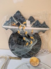 LED Light Decor Wall Art, 3D Art Wall Decor with Light, Decors Walls Sculptures