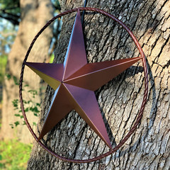 Rustic Dimensional Barn Star – 24″ Country Farmhouse Home Decoration