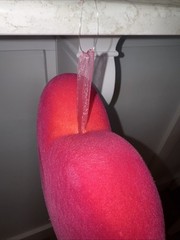 Flocked Pink Heart Length 9 inches by Height 8 inches Width NWT