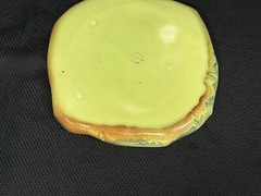Hoffman Pottery «LEAF» Celadon Green ~ Square Platter ~ 9 1/2″ x 9 1/4″