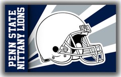 Penn Football Team Memorable Flag 90x150cm 3x5ft Lions Helmet Good Banner