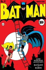 BATMAN #4 COMIC BOOK COVER Poster print 11″x17″ inches home art wall decor