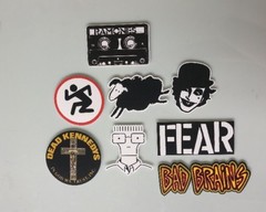 Punk Rock Sticker Pack – Misfits Minor Threat Social Distortion Descendants