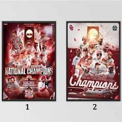 Celebrate Oklahoma Sooners Baseball 2026 NCAA Men’s College World Poster