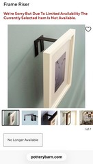 Pottery Barn Frame Riser