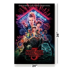 Stranger Things – Seasons 1, 2, 3, 4 & 5 – TV Show Poster Set (Regular Styles 4)