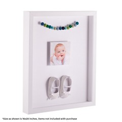 ArtToFrames 10×10″ Shadow Box Frame, Framed in White, Various Colors