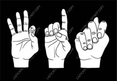 FDT Trump Decal Sticker Printed Die Cut Sign Language Protest F Anti MAGA