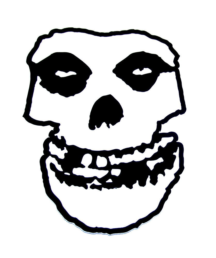 The MISFITS – Logo LARGE Die Cut Sticker Decal Crimson Ghost Danzig Misfits