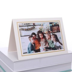 50 Count Photo Frame Cards with Envelopes 4×6 Picture Frame Notecards Photo a…