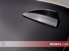 2080 Series CF12 Black Carbon Fiber Dual Cast 3D Weave Embossed Vinyl Car Wra…