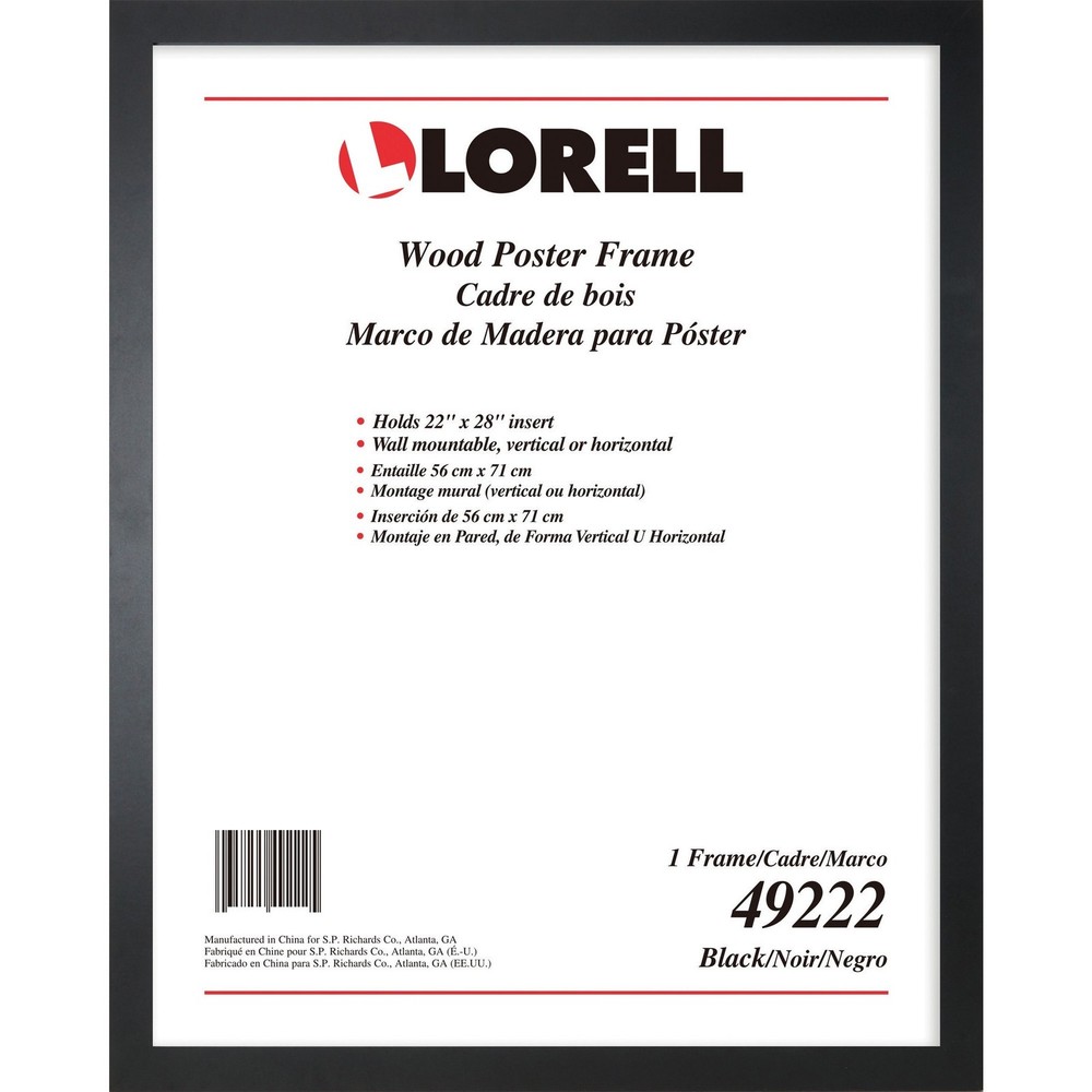 Lorell Solid Wood Poster Frame (llr-49222) (llr49222)