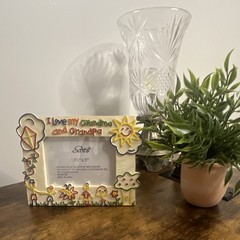 Scott’s I Love My Grandma and Grandpa 3.5 x 5 Resin Photo Frame Stand