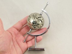 Display Stand CALIPER Type Adjustable Chrome Medium Size