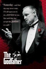 The Godfather Someday 24×36 Poster Coppola Mafia Movies Gift Pacino Brando NEW