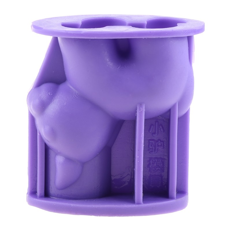 Crafting Molds Donkey Shape Unique Ornament Moulds Silicone Texture for Clay