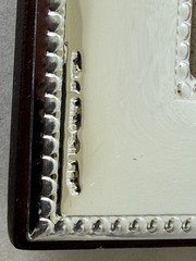 Sterling Silver Picture Frame 5×7” Beltrami Gioelli Made In Italy .999