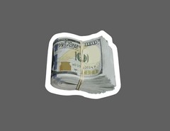Money Bands Sticker Realistic Waterproof – Buy Any 4 For $1.75 Each Storewide!