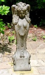 Angel Madonna Reproduction of Antique Corbel 18 inches NEW Wall Hanging