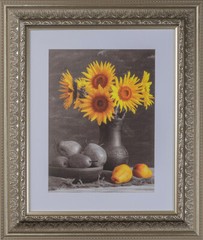 3-1/2″ Rust Silver-Gold Picture Frame 11×14 12×18 16×20 24×36 30×40 36×36+ 104-S