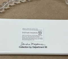 Wedding Plaque NEVER ABOVE/NEVER BELOW/ ALWAYS BESIDE Dept. 56 Sandra Magsamen