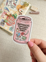 Book Trope Soda Can Sticker Pack for Kindle and E Reader Slow Burn Enemies