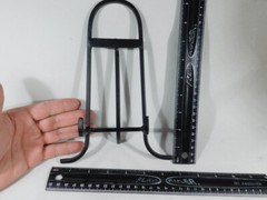 Easel Display Stand Medium Size Black Metal