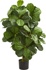 Lifelike 3.5Ft Fiddle Leaf Artificial Tree for Home or Office Décor