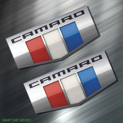 (2) TWO Camaro Sports Car Stickers Auto Decal 1LS, 1LT, 2LT, 3LT, 1SS, 2S NEW