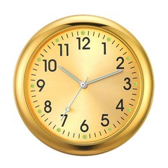 Stick on Dashboard Car Clock Mini Tiny Small Luminous Car Vent Clocks Watch USA
