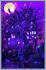 Treehouse Blacklight Poster 23 x 35