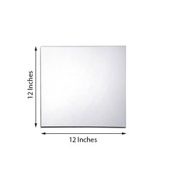 36 pcs Square 12″ Glass MIRRORS Wedding Party Banquet Reception Centerpieces