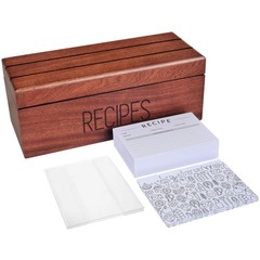 Apace Living Large Sapele Recipe Cards And Dividers By Apace – Vintage Style