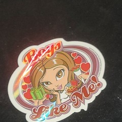 2003 Y2k Girl. ODM Brand Import Collection. vending Machine Sticker