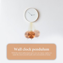 Wall Clock Accessories Metal Pendulum Clock Replacement Quartz Component