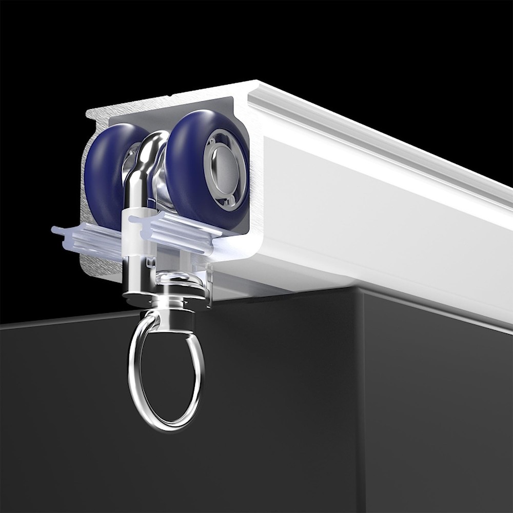 Ceiling Curtain Track Ceiling Mounted Curtain Rail for Curtains, Drapes, and …