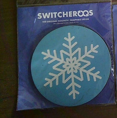 NEW Switcheroos The Original Magnetic Swappable Decor WINTER BLUE SNOWFLAKE